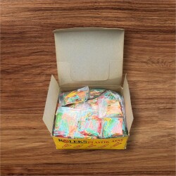 Vintage 1990's Roleks Plastik Ataş Dolu Paket AOB8622 - 2