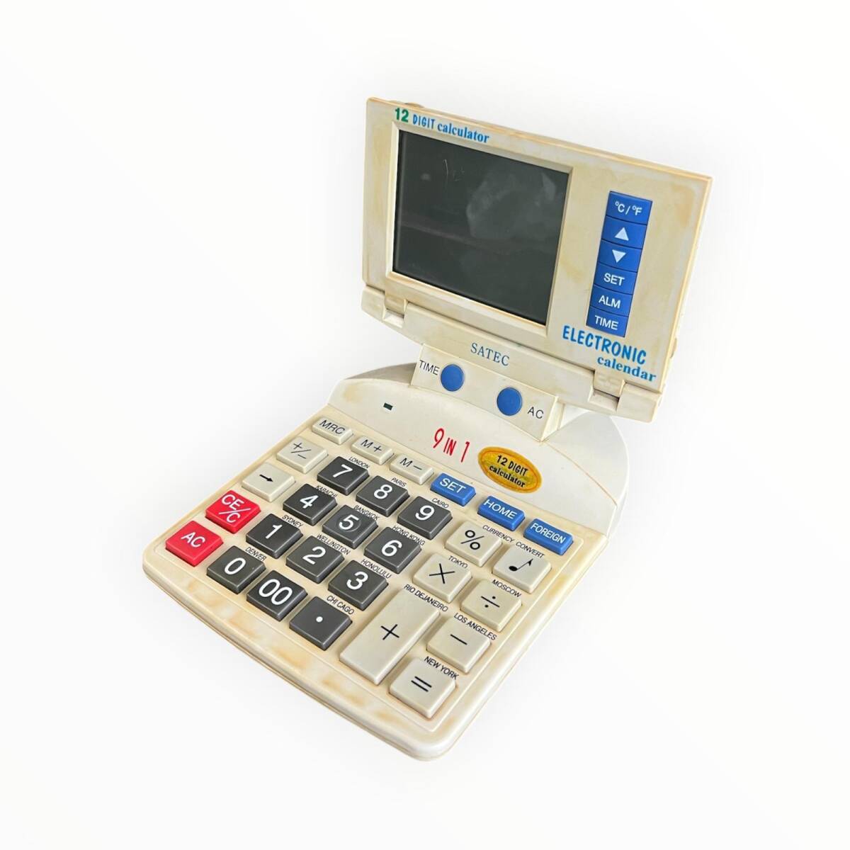 Vintage 1990's SATEC Ekranlı Telefon AOB8708 - 3