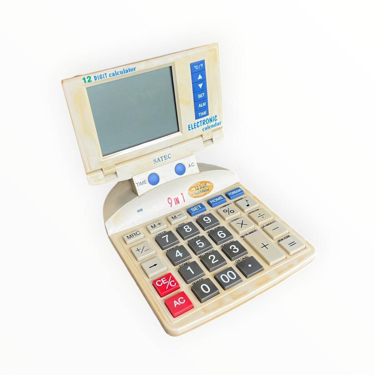 Vintage 1990's SATEC Ekranlı Telefon AOB8708 - 2