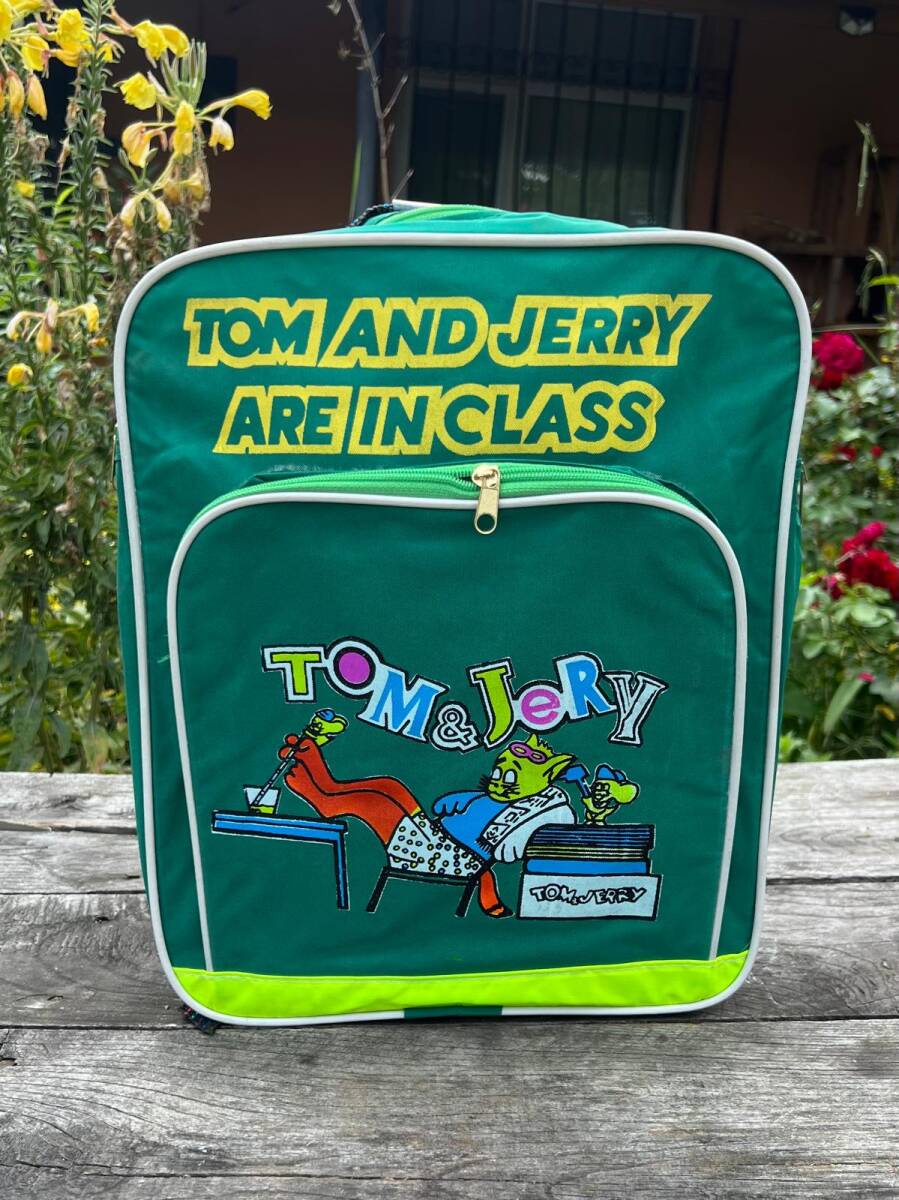 Vintage 1990's TOM & JERY Okul Öğrenci Çantası AOB8516 - 5