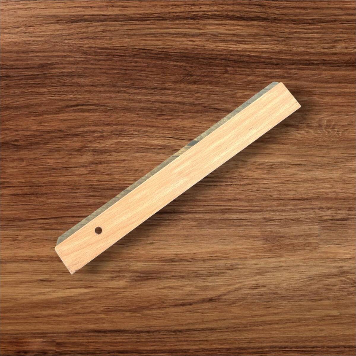 Vintage A.Akyazı Ahşap Cetvel 30cm AOB8583 - 3