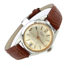 Vintage AGON CALENDAR Kurmalı Unisex Kol Saati EBY299 - Gökçekoleksiyon