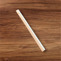Vintage Ahşap Cetvel 50cm AOB8586 - 4
