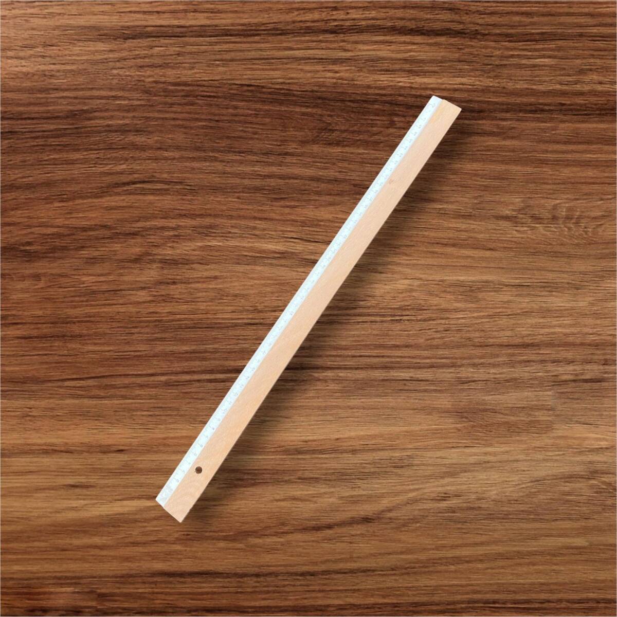 Vintage Ahşap Cetvel 50cm AOB8586 - 2