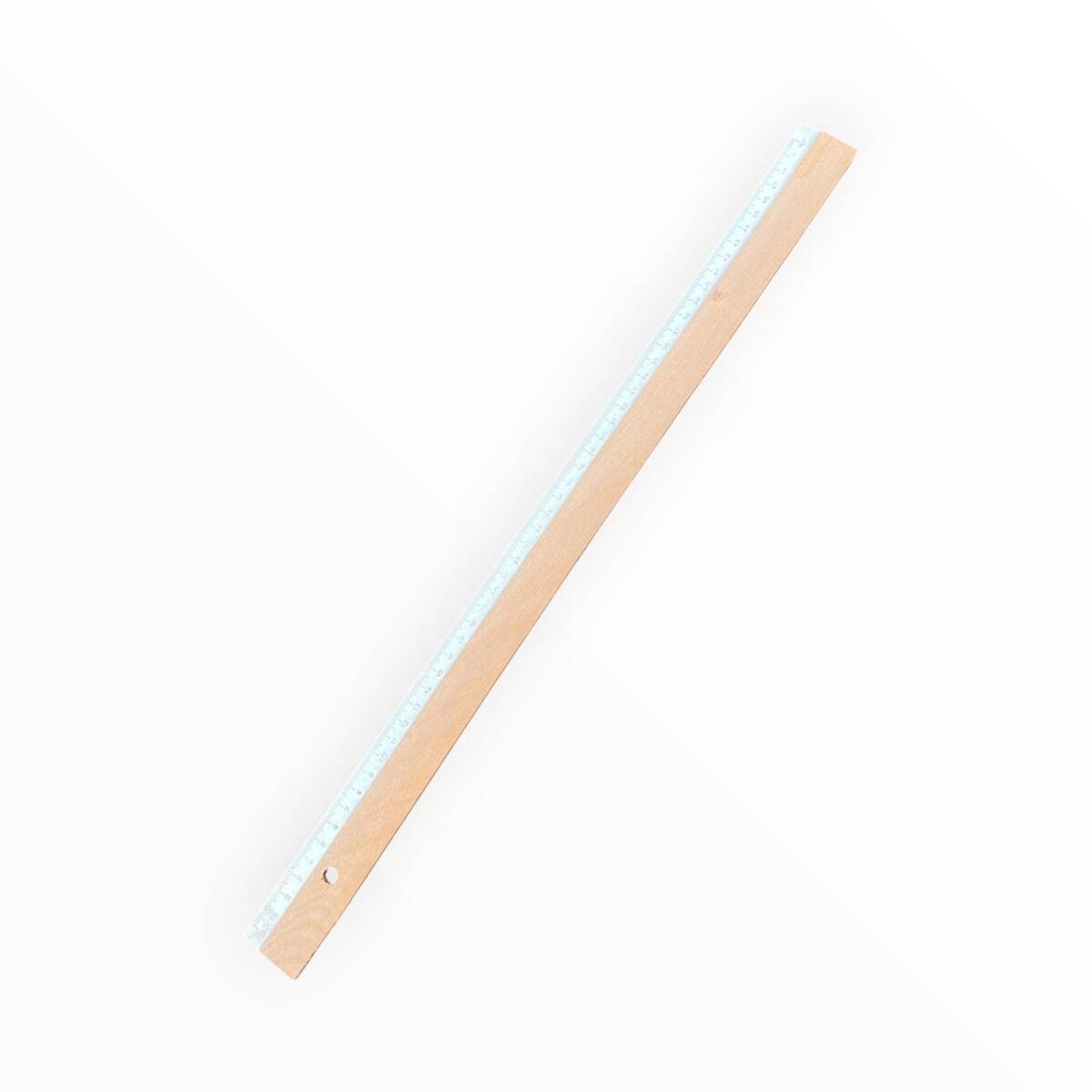 Vintage Ahşap Cetvel 50cm AOB8586 - 1