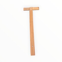 Vintage Ahşap T Cetveli 75cm AOB8810 - 1