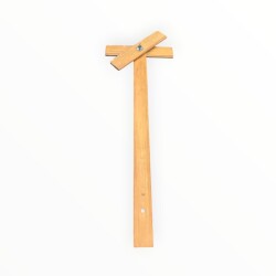 Vintage Ahşap T Cetveli 80cm AOB8807 - 2