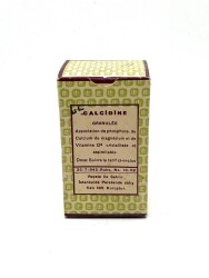 Vintage Calcidine Granulee 1947 İlaç Kutusu MDL78 (N) - 2