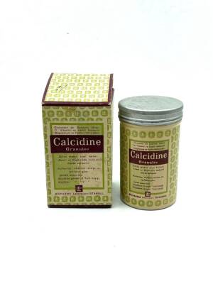 Vintage Calcidine Granulee 1947 İlaç Kutusu MDL78 (N) - 1