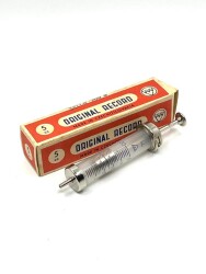 Vintage Orjinal Record 5cc Kullanılmamış Cam Enjektör MDL230 - Gökçekoleksiyon