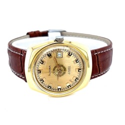 Vintage ALTOBA Altın Kaplama Otomatik Kol Saati EBY310 - 3