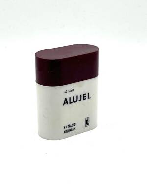 Vintage Alujel Antiasid 1962 İlaç Kutusu MDL70 (N) - 3