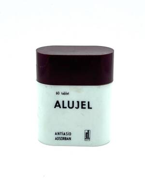 Vintage Alujel Antiasid 1962 İlaç Kutusu MDL70 (N) - 1