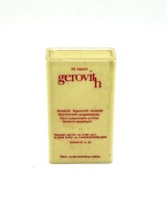 Vintage Gerovit h 1968 İlaç Kutusu MDL67 (N) - 1