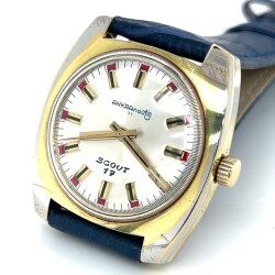 Vintage ANKRA Nautic 71 İsviçre Kurmalı Unisex Kol Saati SAA214 - 3