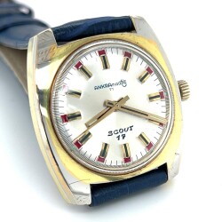 Vintage ANKRA Nautic 71 İsviçre Kurmalı Unisex Kol Saati SAA214 - 2