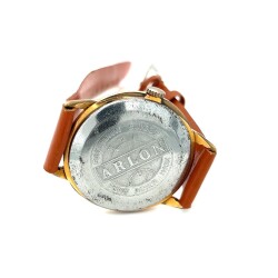 Vintage ARLON Altın Kaplama Kurmalı Kol Saati EBY311 - 5