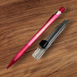 Vintage Atlas Duematıc 0,5 Mekanik Uçlu Kalem (Kırmızı)1 Kapsül Atlas 0,5 Uç AOB4899 - 3