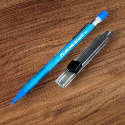 Vintage Atlas Duematıc 0,5 Mekanik Uçlu Kalem (Mavi)1 Kapsül Atlas 0,5 Uç AOB4903 - 2