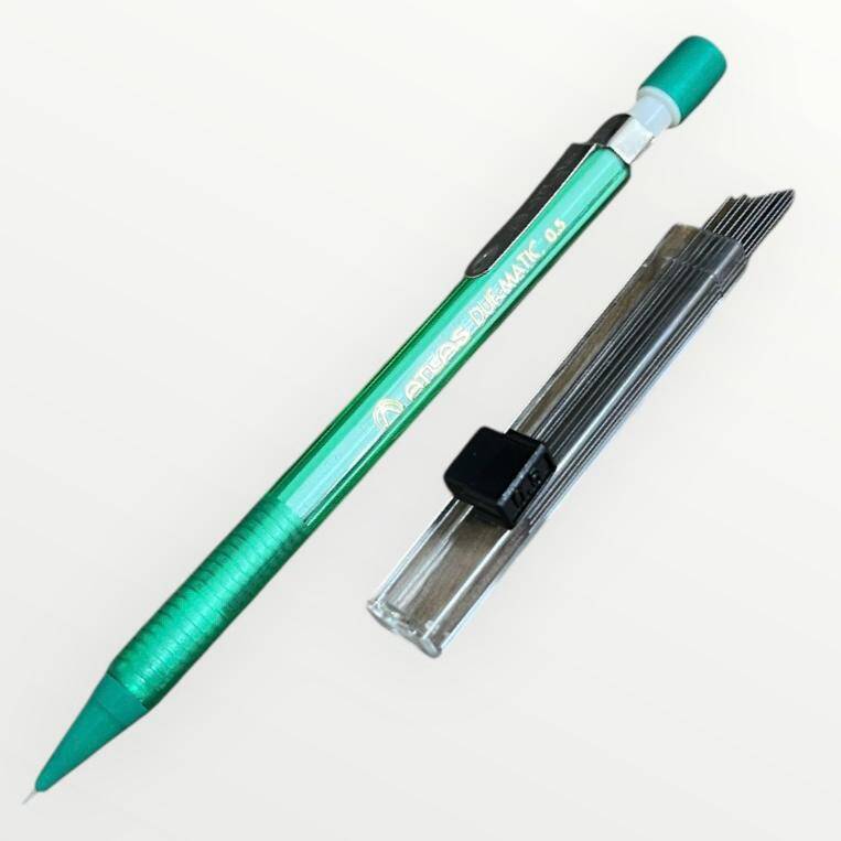 Vintage Atlas Duematıc 0,5 Mekanik Uçlu Kalem (Yeşil)1 Kapsül Atlas 0,5 Uç AOB4901 - 1
