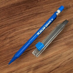 Vintage Atlas Duematıc 0,7 Mekanik Uçlu Kalem (Mavi)1 Kapsül Atlas 0,7 Uç AOB4897 - 2