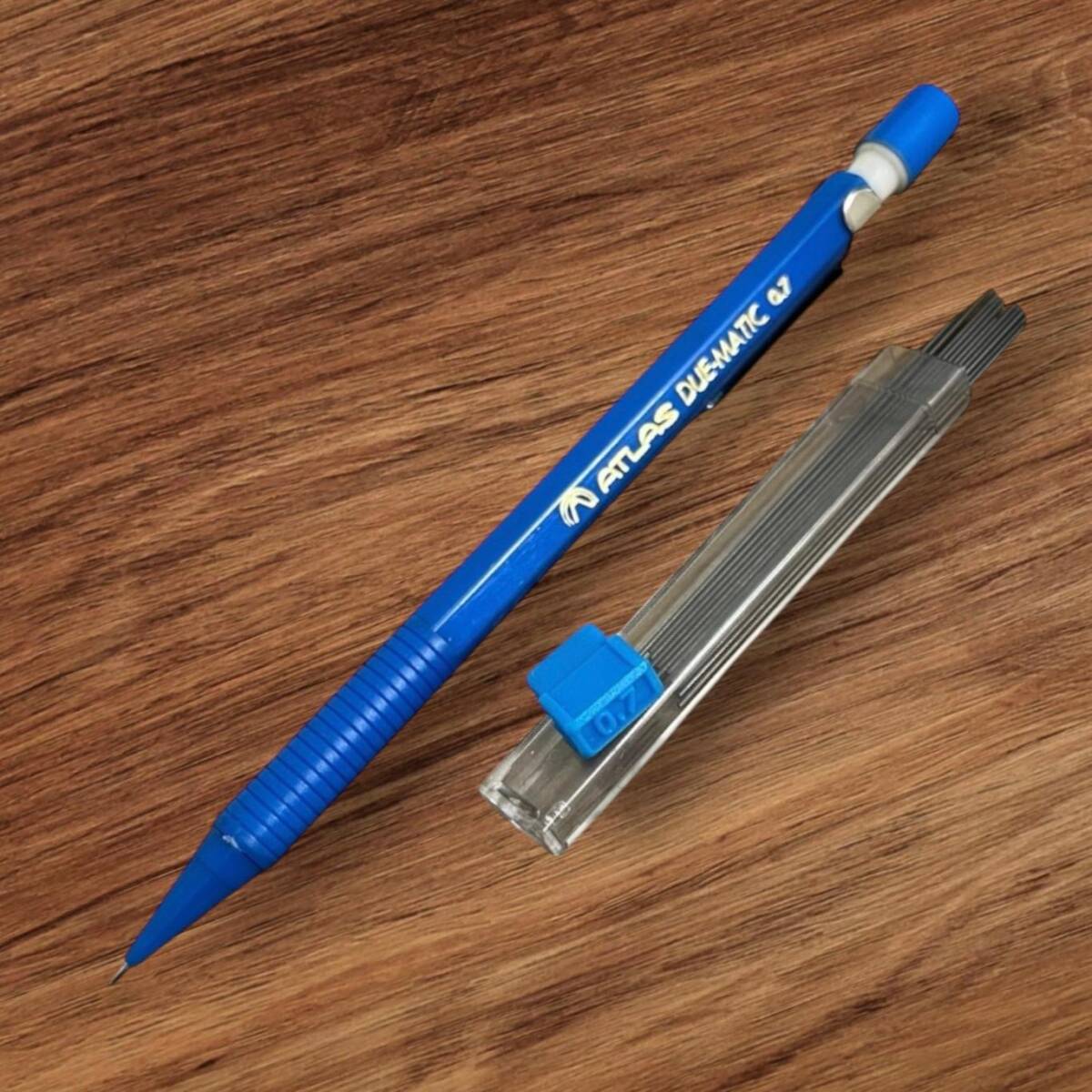 Vintage Atlas Duematıc 0,7 Mekanik Uçlu Kalem (Mavi)1 Kapsül Atlas 0,7 Uç AOB4897 - 2