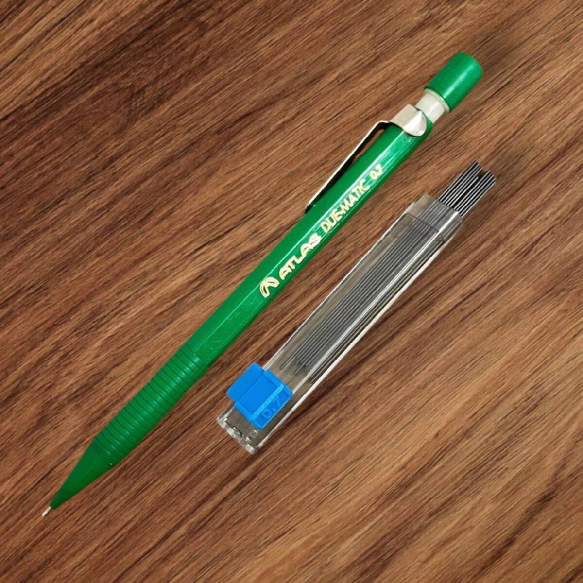Vintage Atlas Duematıc 0,7 Mekanik Uçlu Kalem (Yeşil)1 Kapsül Atlas 0,7 Uç AOB4896 - 2