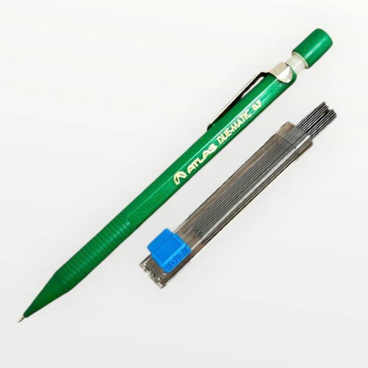 Vintage Atlas Duematıc 0,7 Mekanik Uçlu Kalem (Yeşil)1 Kapsül Atlas 0,7 Uç AOB4896 - 1