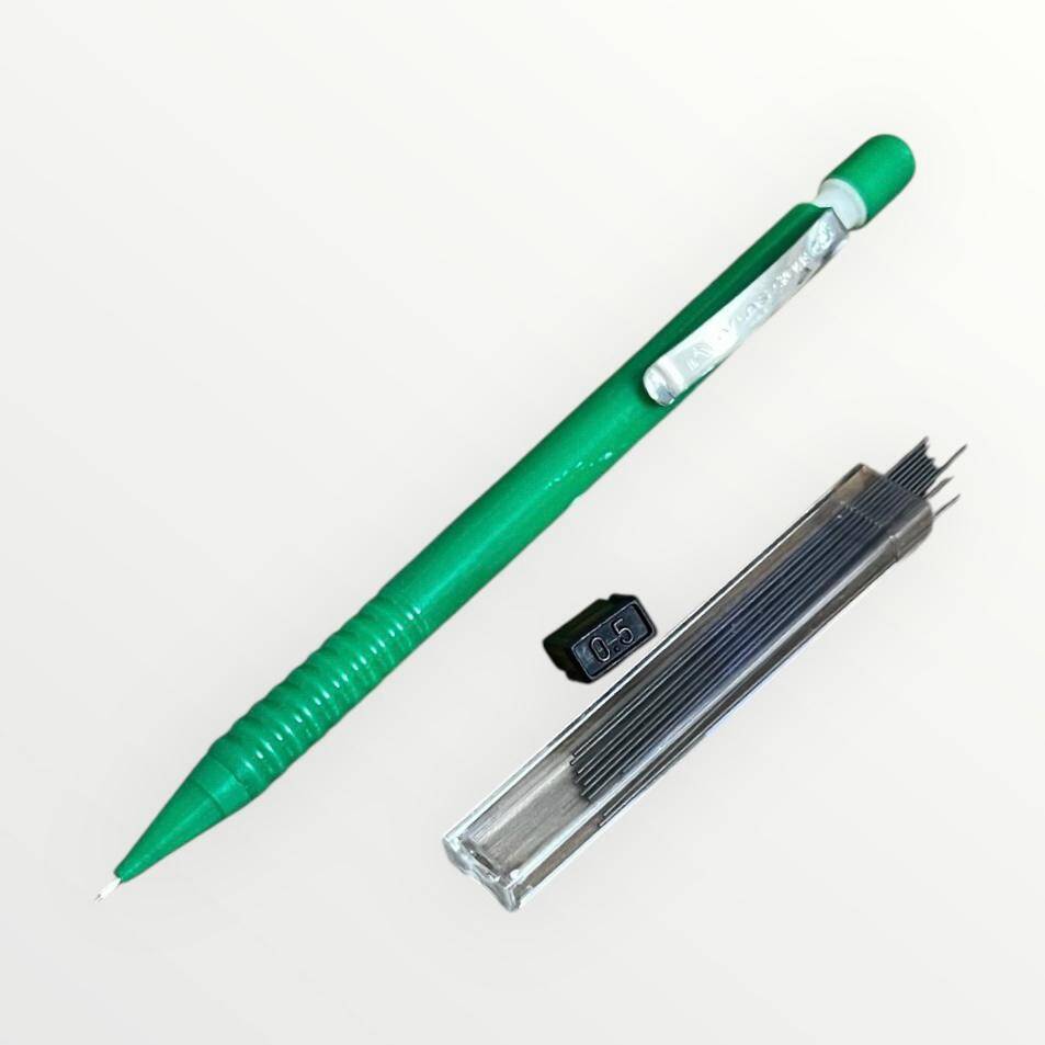 Vintage Atlas Rondi 0,5 Mekanik Uçlu Kalem (Yeşil)1 Kapsül Atlas 0,5 Uç AOB4909 - 1