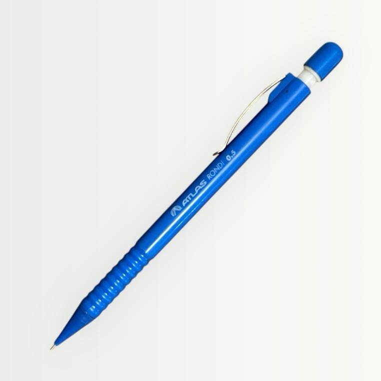 Vintage Atlas Rondi 0,5 Mekanik Uçlu Kalem (Mavi)1 Kapsül Atlas 0,5 Uç AOB4911 - 5