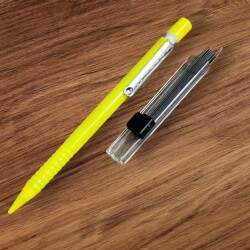 Vintage Atlas Rondi 0,5 Mekanik Uçlu Kalem (Sarı)1 Kapsül Atlas 0,5 Uç AOB4907 - 2