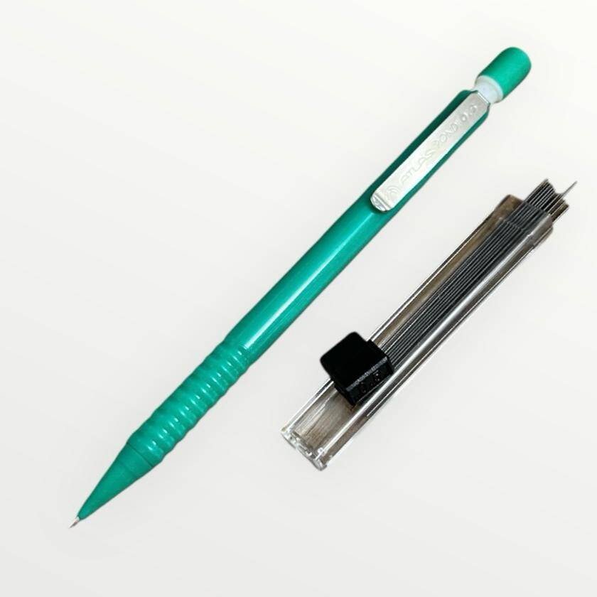 Vintage Atlas Rondi 0,5 Mekanik Uçlu Kalem (Yeşil)1 Kapsül Atlas 0,5 Uç AOB4904 - 1