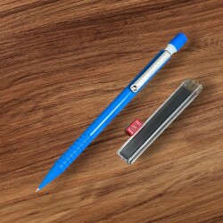 Vintage Atlas Rondi 0,9 Mekanik Uçlu Kalem (Mavi)1 Kapsül Atlas 0,9 Uç AOB4956 - 2