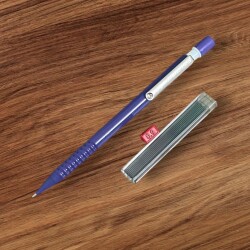 Vintage Atlas Rondi 0,9 Mekanik Uçlu Kalem (Mor)1 Kapsül Atlas 0,9 Uç AOB4955 - 2