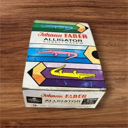 Adel Johann Faber Alligator 1970s Tam Dolu Kutu 12Dz Kurşun Kalem #KLM200 - 3