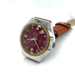 Vintage ATOMİK Super Otomatik İsviçre Kurmalı Kol Saati SAA198 #1.80 - 3