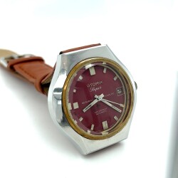 Vintage ATOMİK Super Otomatik İsviçre Kurmalı Kol Saati SAA198 #1.80 - 2