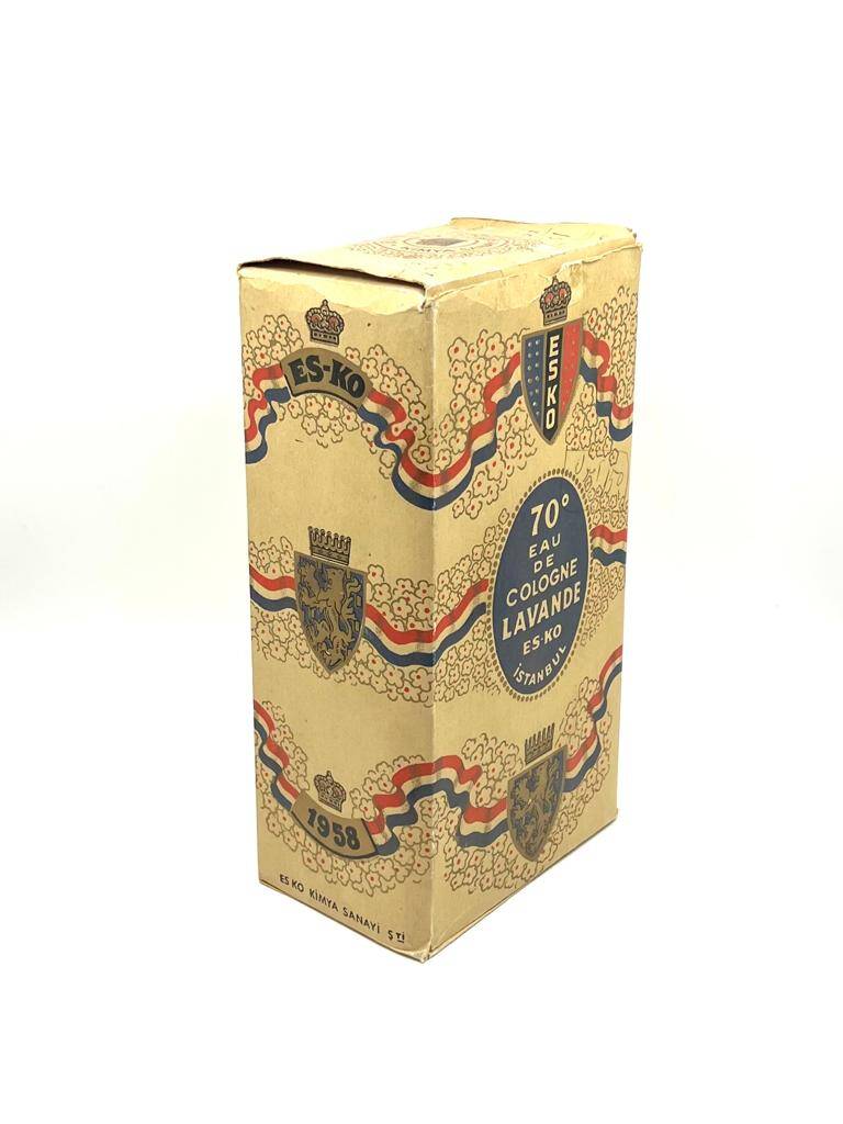 Vintage Esko Lvanta Çiçekleri Kolanyası Kutusu MDL265 - 2