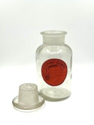 Vintage İstikamet Eczanesi Samsun Eczacı Şişesi MDL286 (N) - 1