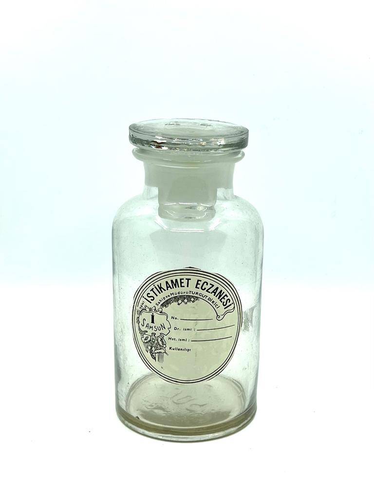 Vintage İstikamet Eczanesi Eczacı Şişei MDL296 (N) - 2