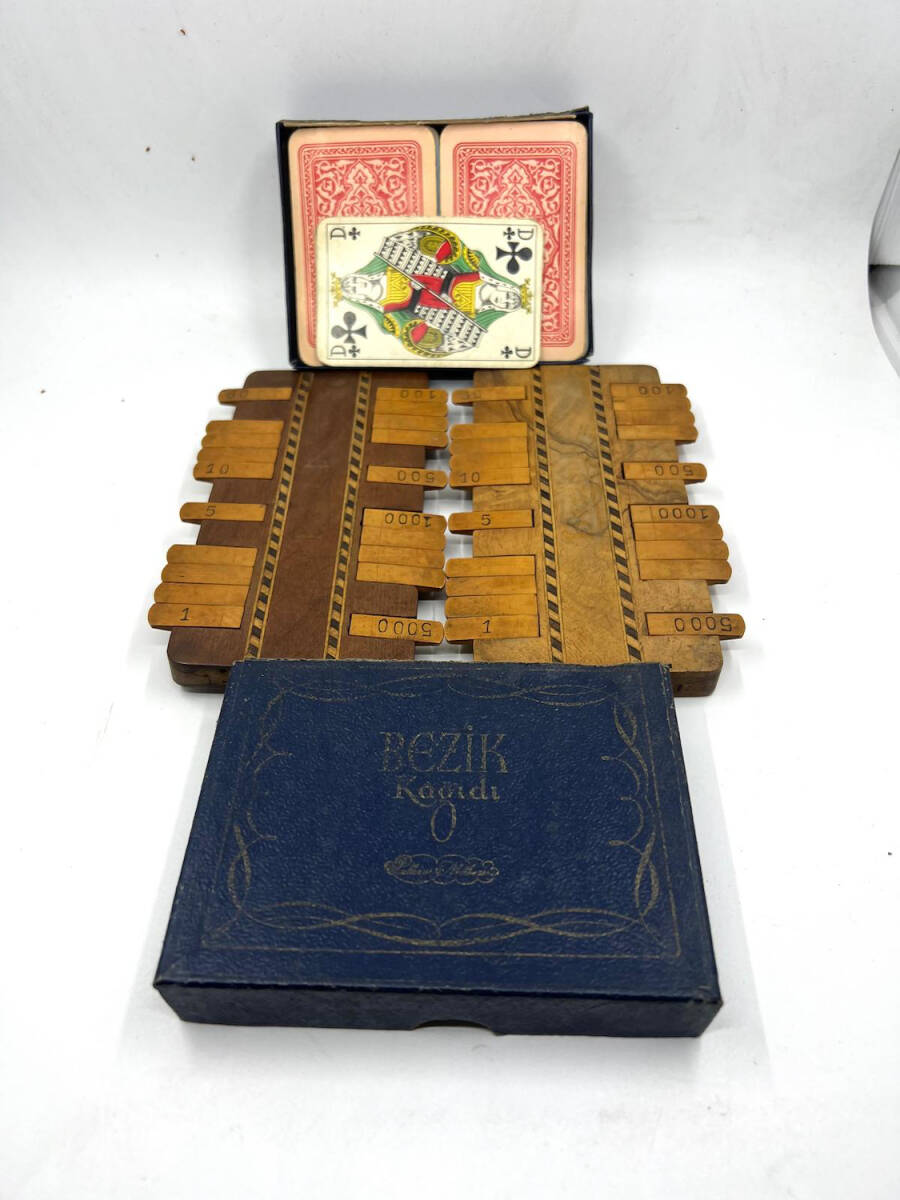 Vintage Bezik Oyunu Full Set AOB4225 - 1