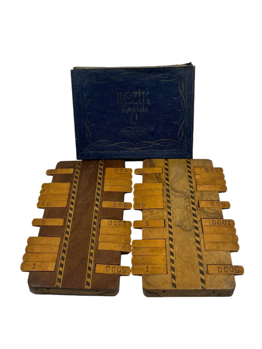 Vintage Bezik Oyunu Full Set AOB4225 - 2