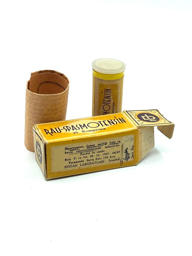 Vintage Rau-spasmotensin 1957 İlaç Kutusu MDL157 (N) - 2