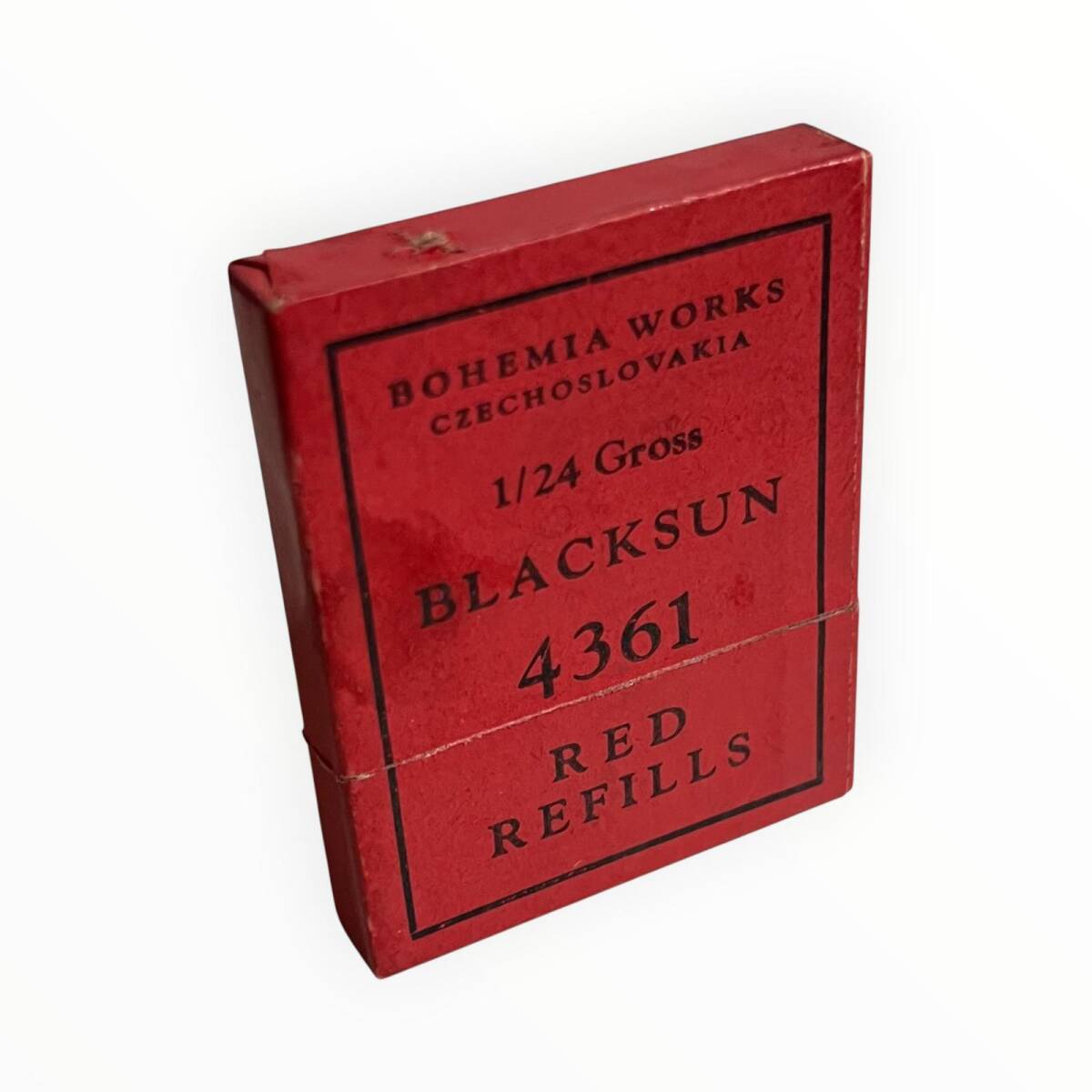 Vintage BLACKSUN 4361 Ahşap Kalem Ucu 1 Paket AOB8740 - 2