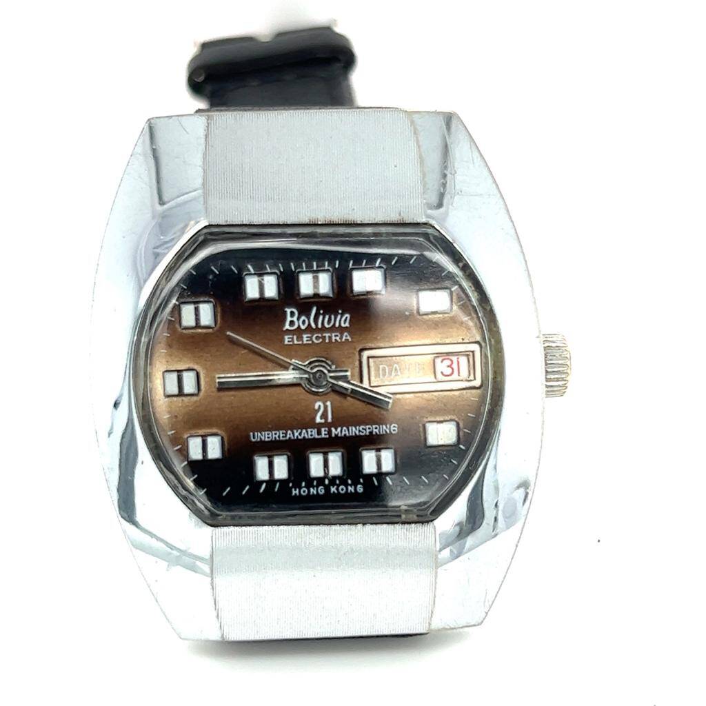 Vintage BOLIVIA ELECTRA Kurmalı Kol Saati EBY314 - 3