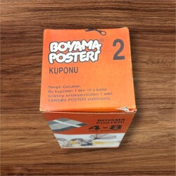 Vintage Boyama Posteri ''Bir Sonbahar Günü'' 4-8 Yaş Gurubu AOB8596 - 3
