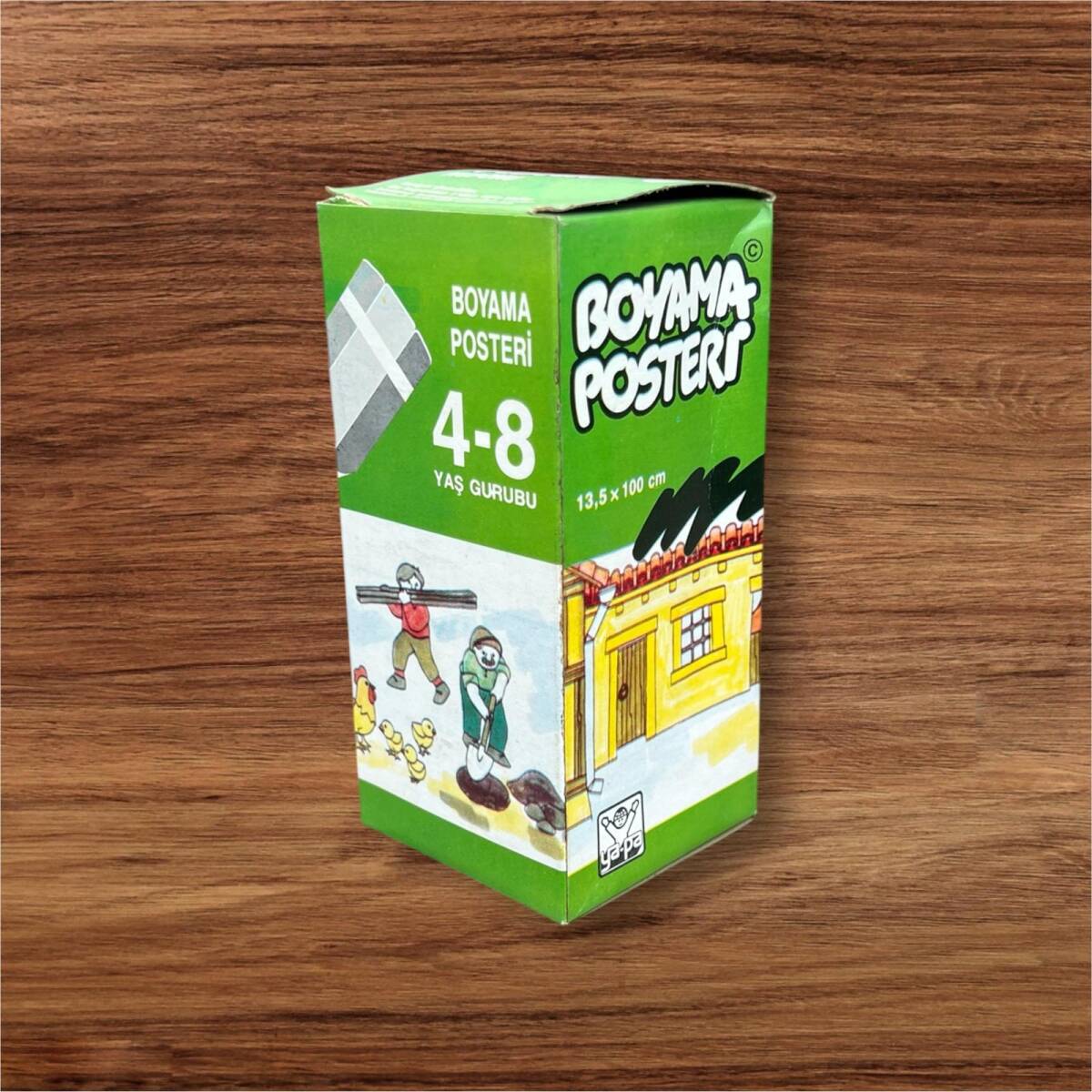 Vintage Boyama Posteri ''Çiftlikte Gördüklerimiz'' AOB8598 - 5