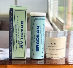 Vintage Bradılann İlaç Kutusunda Koleksiyonluk Tüketilmez MDL345 - Gökçekoleksiyon