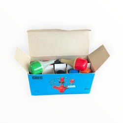 Vintage BÜERERS Kaşe Mühür Sapları Tam Dolu Paket Açılmamış Kutu AOB8658 - 3