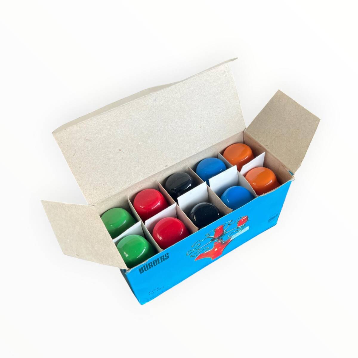 Vintage BÜERERS Kaşe Mühür Sapları Tam Dolu Paket Açılmamış Kutu AOB8658 - 2